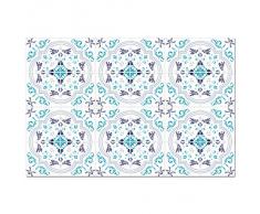 Wandkings Fliesenaufkleber - Design "Bruno", 15 x 15 cm, 24 Aufkleber für Fliesen in Badezimmer, Küche & mehr