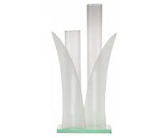 2er Set Vase 'Blume' ca. 24cm