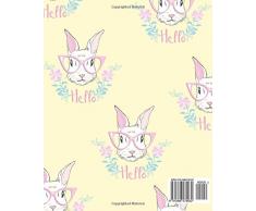 Bunny Sticker Album: Blank Sticker Book 8x10