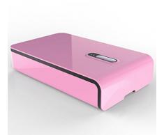 Handy UV Sanitizer, Keimtötende Lampe Mit Aromatherapie Und Ladefunktion, Haus Und Büro, Für Handys, Elektrische Zahnbürste, Schlüssel, Kleiner Anhänger, Maske, Kopfhörer, Uhr, Make-Up,Pink