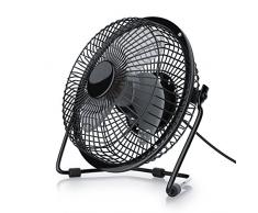 CSL - USB Ventilator 17cm - Tischventilator Fan - Rotorblätter aus Kunststoff Silent - Fan