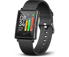 Winisok Smartwatch Fitness Armband, Fitness Uhr mit Blutdruckmessung Pulsmesser IP68 Wasserdicht Fitness Tracker Sportuhr mit Schrittzähler Pulsuhren Stoppuhr für Damen Herren für iOS Android Handy