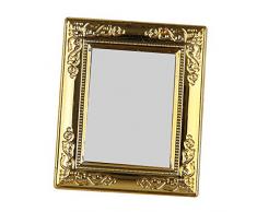 perfeclan 1:12 Puppenhaus Zubehör Miniatur Spiegel Wandspiegel Badspiegel Flurspiegel Garderobenspiegel Möbel Modell