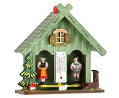 ISDD Kuckucksuhren Wetterhaus grün