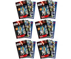 1260-tlg. Geburtstags-Set - Star Wars - 6X Sticker-Album - Mitgebsel für Party-Tüten / Kindergeburtstag