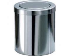 Decor Walther 0611070 DW 1240 Tischpapierkorb, Edelstahl poliert