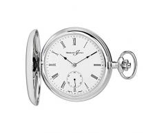 Hermann Jäckle Füssen LIM.-Ed. Taschenuhr mit ETA Unitas Handaufzug incl. Kette & Box