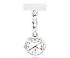 Quarz Schwesternuhr Taschenuhr Pulsuhr Brosche Uhr Krankenschwester Uhren Weissen Zifferblatt