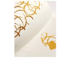 Walther UH-137 Hochzeitsalbum Heart of Gold, 28 x 30.5 cm