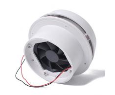 12 V Dachlüfter, Deckenventilator, Wohnmobil, Abluftventilator, Wohnmobil, Anhänger, Dachbelüftung, Deckenventilator, 1800 U/min, 60 CFM, weiß