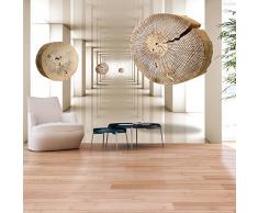Vlies Fototapete 400x280 cm - 3 Farben zur Auswahl - Top - Tapete - Wandbilder XXL - Wandbild - Bild - Fototapeten - Tapeten - Wandtapete - Wand - Holz Abstrakt 3D a-A-0191-a-b