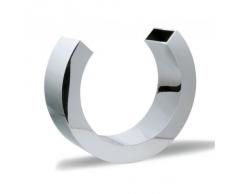 Philippi 149001 Omega Vase hochglanzpolierter Edelstahl ø 30 cm