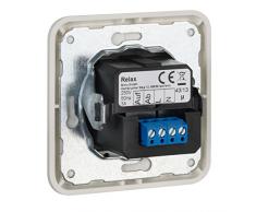 SIMU Relax ultraweiß Rolladen Zeitschaltuhr Rolladenzeitschaltuhr Timer Rolladenuhr Uhr Schalter für Rolladenmotor Rohrmotor Rolladenantrieb Rolladenantriebe