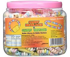 Süße Uhren und süße Ketten Candy Nacklaces 50 Stück