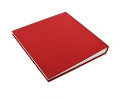 Goldbuch Fotoalbum, Bella Vista, 25x25 cm, 60 Seiten mit Pergamin, Leinen, Rot, 24890