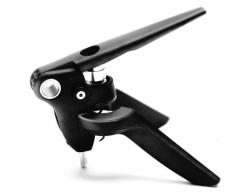 Le Creuset, Professionelles Korkenzieher-Set mit dazupassendem Kapselschneider, Entfernung von Weinkorken, Schwarz, LM300