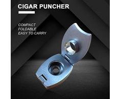 succeedw Zigarren Cutter Zigarrenabschneider Zigarrenschneider Stahl 2 Klingen In Silber