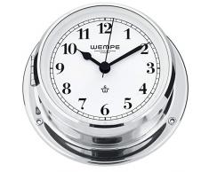 Wempe Yachtuhr Skiff Chrom Ø 110mm - Arabische Ziffern