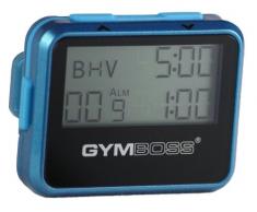 Gymboss Intervallzeitgeber Und Stoppuhr TÜRKIS/BLAU METALLIC-Hochglanz