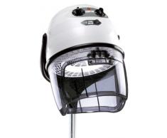 Trockenhaube Equator 3000 mit Stativ weiß 2 Geschwindigkeiten Frischluftsystem Zeitschaltuhr Thermoschutz