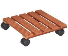 WAGNER Pflanzenroller, terracotta, 29 x 29 x 8 cm, GH 0510