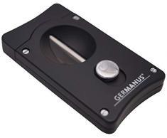 GERMANUS Zigarrenschneider V-Cutter mit V-Ausschnitt V-Cut, Schwarz