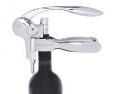 LAtelier du Vin 095261-2 Korkenzieher-Set Sommelier (Set m. Tropfring und Wein-/Speisenführer)