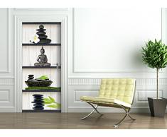 StickerProfis Türtapete selbstklebend TürPoster - Zen Board - Fototapete Türfolie Poster Tapete