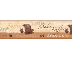 A.S. Creation 898517 selbstklebende Bordüre "Stick Up", braun, beige, weiß