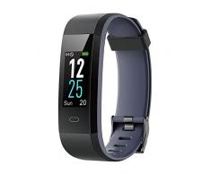 Willful Fitness Armband mit Pulsuhr,Wasserdicht IP68 Fitness Uhr Smartwatch Farbbildschirm Fitness Tracker Pulsmesser Schrittzähler Sportuhr für Damen Herren Anruf SMS Beachten für iOS Android Handy