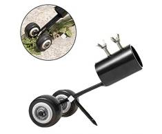 mysticall Gartenhacke Roller Weeder Unkrautzieher mit langem Griff Grubber Hand Rechen zum Pflanzen Umpflanzen Unkraut Bewegen Balkon Hof
