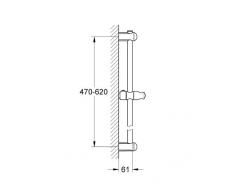 GROHE Euphoria Brausestange 600 mm 27499000