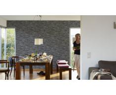 A.S. Creation 914224 Mustertapete in Natursteinoptik Wood n Stone, grau, schwarz