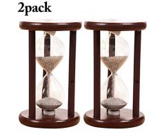 Justdolife Sanduhr Timer Vintage Kreative Sanduhr Tischdekoration für Zuhause