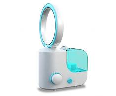 lywyfs Ventilator Ohne Rotorblätter Haushaltsgeräte Fernbedienung Rowenta Standventilator Turmventilator Säulenventilator Tower Tischventilator Rotorloser Elektrischer Cooling Stumm,Blau,Grün,Pink