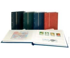 SAFE Briefmarkenalbum / Einsteckbuch Nr. 115 PREMIUM Einsteckbücher 32 WEISSE Seiten mit goldfarbener Premiumprägung Einband in GRÜN