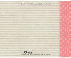 Hallo Baby! Babyalbum (Mädchen): Die schönsten Erinnerungen an dein erstes Lebensjahr (Eintragealben)