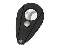 Xikar 2 Doppelklingencutter - Xi2 schwarz Zigarrenschneider Zigarrenabschneider mit 2 Klingen