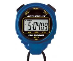 ACCUSPLIT Pro Survivor A601X Stoppuhr, Uhr, extra großes Display, Unisex-Erwachsene, blau, OS