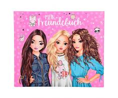 Depesche 10571 Freundebuch TOPModel, pink, ca. 17 x 20,5 x 1,5 cm, bunt