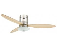 Deckenventilator mit Beleuchtung und Fernbedienung Aero - 132 cm, für Räume bis zu 25m²