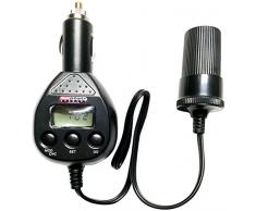 ProfiPower 12-V-Zeitschaltuhr für Zigarettenanzünder, mit LCD-Anzeige, bis 120 W