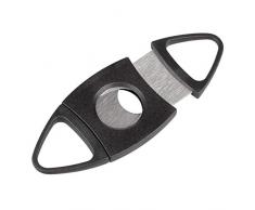 Anam Safdar Butt Praktischer Edelstahl-Rundkopf-Zigarrenschneider Tragbare Größe Leichtes Zigarrenschneider-Scherenwerkzeug mit Kunststoffgriff