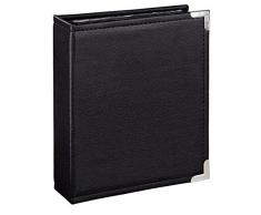 Hama Einsteckalbum New York City, für 100 Fotos im Format 10x15, schwarze Innenseiten, transparente Einsteck-Taschen, Foto-Album schwarz