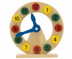 Unbekannt Uhr LERNSPIEL KINDERUHR LERNUHR HOLZUHR Holz STANDUHR Holzlernuhr Schule Zeit