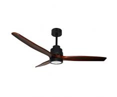 Cecotec ForceSilence Aero 3000 Deckenventilator. LED-Licht, 3 Ventilatorflügel, 6 Geschwindigkeitsstufen, 6 Stunden-Timer, Fernbedienung, 35 W