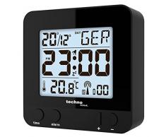 Technoline WT 235 schwarz WT 235 - Funkwecker Schwarz Funkwecker mit Touchsensor, Plastik, 8 x 2.5 x 8 cm