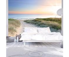 Vlies Fototapete 250x175 cm ! Top Tapete ! Wandbilder XXL Wandbild Bild Fototapeten Tapeten Wandtapete Wanddeko Wand Natur Strand See Himmel Landschaft c-A-0043-a-a