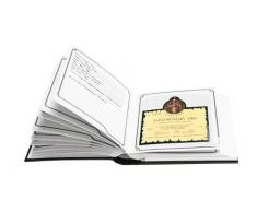 SAFE WEINPRÄSENTE WEINETIKETTENALBUM 60 SEITEN NR. 7595 - 30 transparente Selbstklebe-Folien, mit denen die Weinetiketten von den Flaschen abgelöst und direkt in das Album geklebt werden - Neben dem Etikett können Daten, Informationen