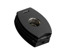 dailymall 3 In 1 Edelstahl Zigarrenschneider Guillotine Klinge Für Einen Präzisen, Perfekten Schnitt, 3,2 X 2 X 1,5 cm / 1,23 X 0,79 X 0,59 Zoll